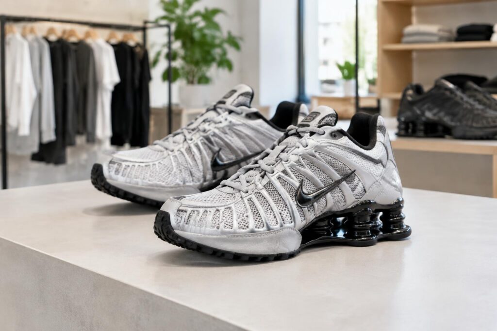 Up to 46% Off Nike Shox + Extra 50% Off at Urban Outfitters — AI-generated illustrative scene