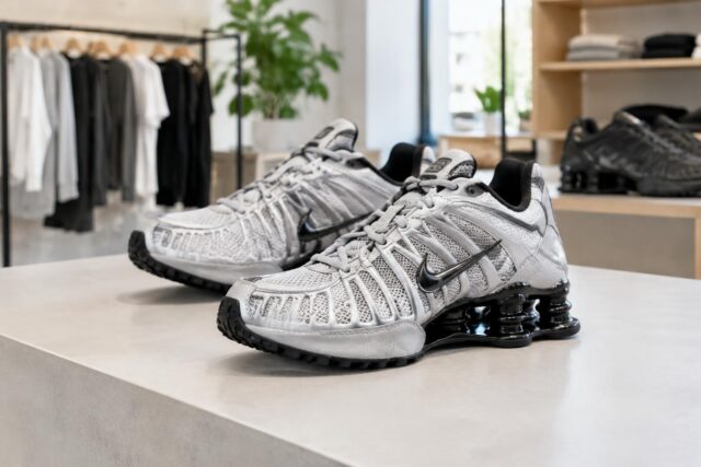 Up to 46% Off Nike Shox + Extra 50% Off at Urban Outfitters — AI-generated illustrative scene