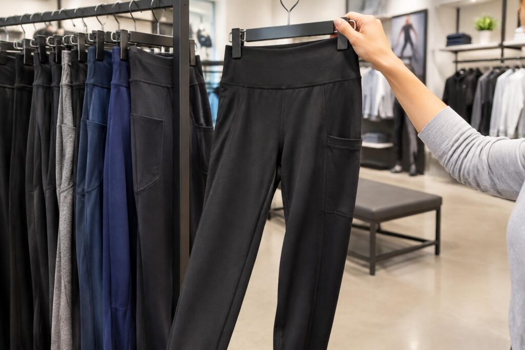 Double Discount on Under Armour Pants & Leggings Starting at $15 — AI-generated illustrative scene