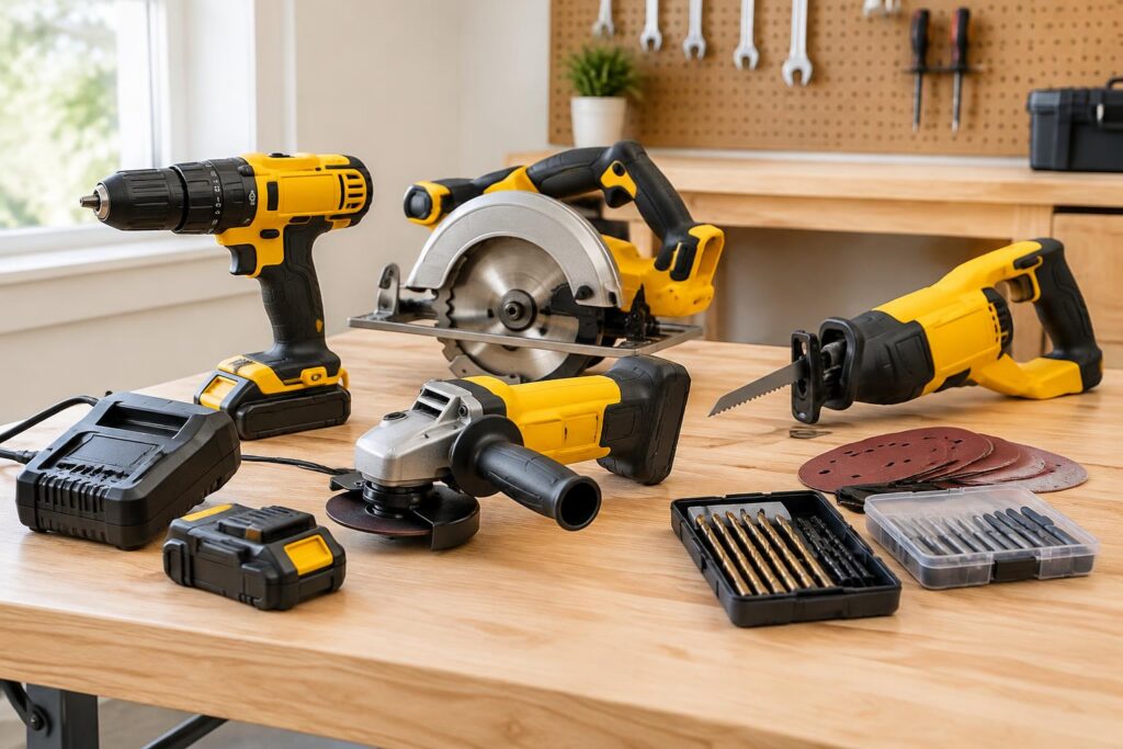 Home Depot Up to 74% Off Select Power Tools and Accessories — AI-generated illustrative scene