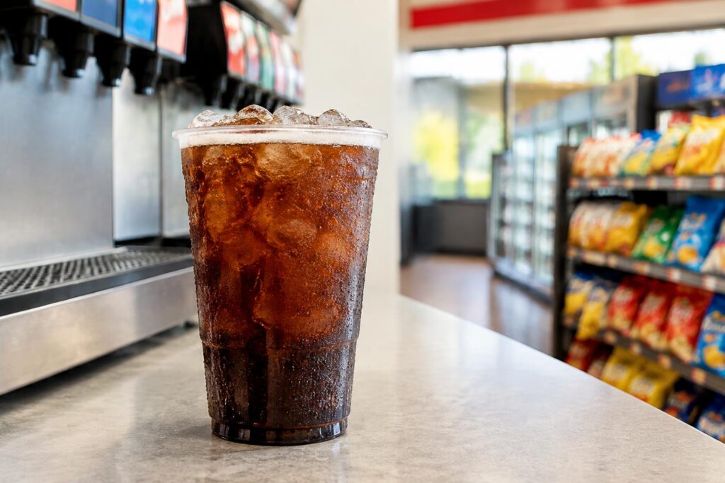 Free Polar Pop with Circle K Inner Circle Rewards — AI-generated illustrative scene