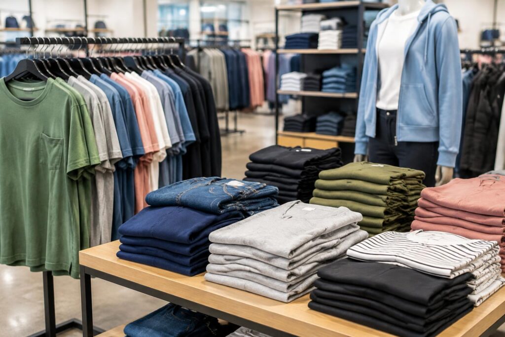 Sam's Club Clothing Clearance Sale Starting at $1.81 — AI-generated illustrative scene