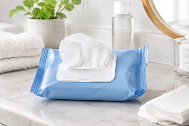 Possible Free Neutrogena Makeup Remover Cleansing Wipe Samples — AI-generated illustrative scene