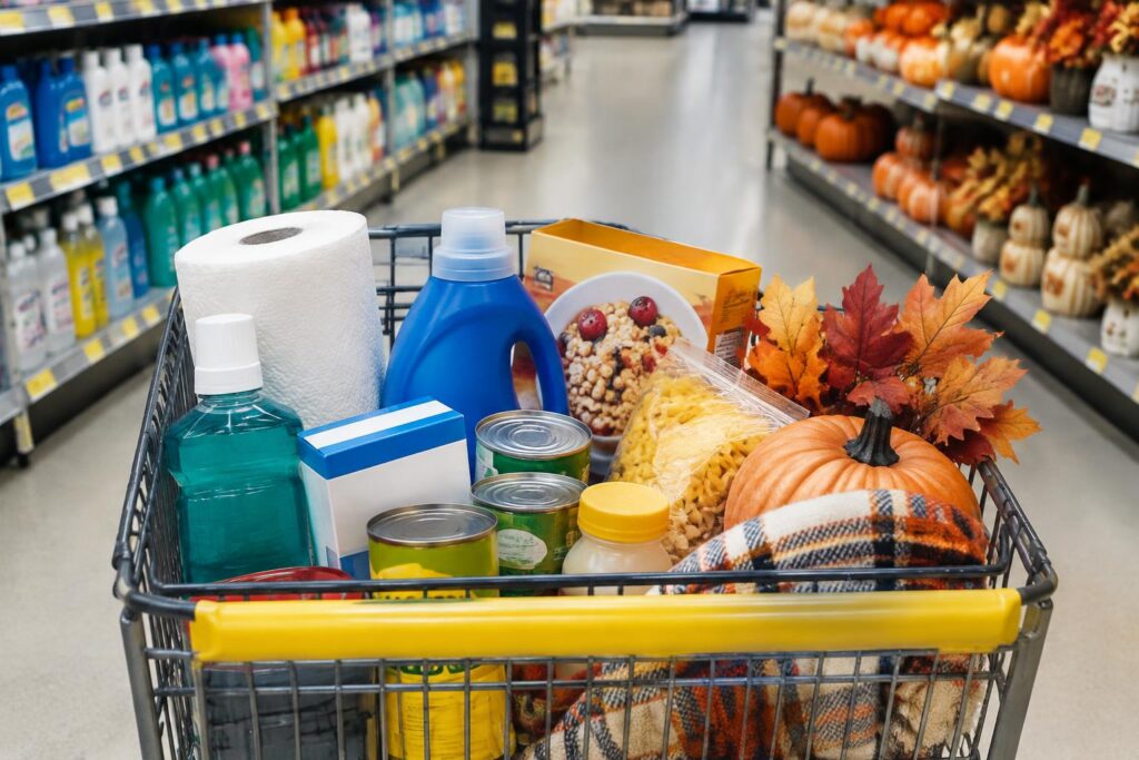 Dollar General Penny List Updated for October 13, 2026 – Save on Health and Seasonal Items — AI-generated illustrative scene