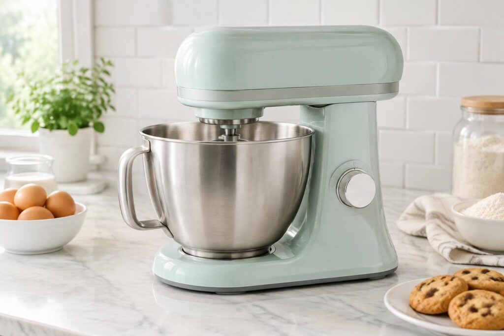 Martha Stewart 5.3-Quart Stand Mixer for $71.99 + $10 Kohl’s Cash at Kohl’s — AI-generated illustrative scene