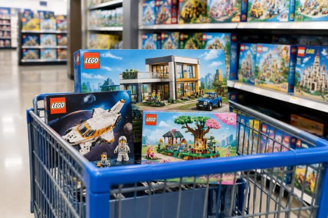 Walmart LEGO Sale: Save & Earn Walmart Cash on Popular Sets — AI-generated illustrative scene