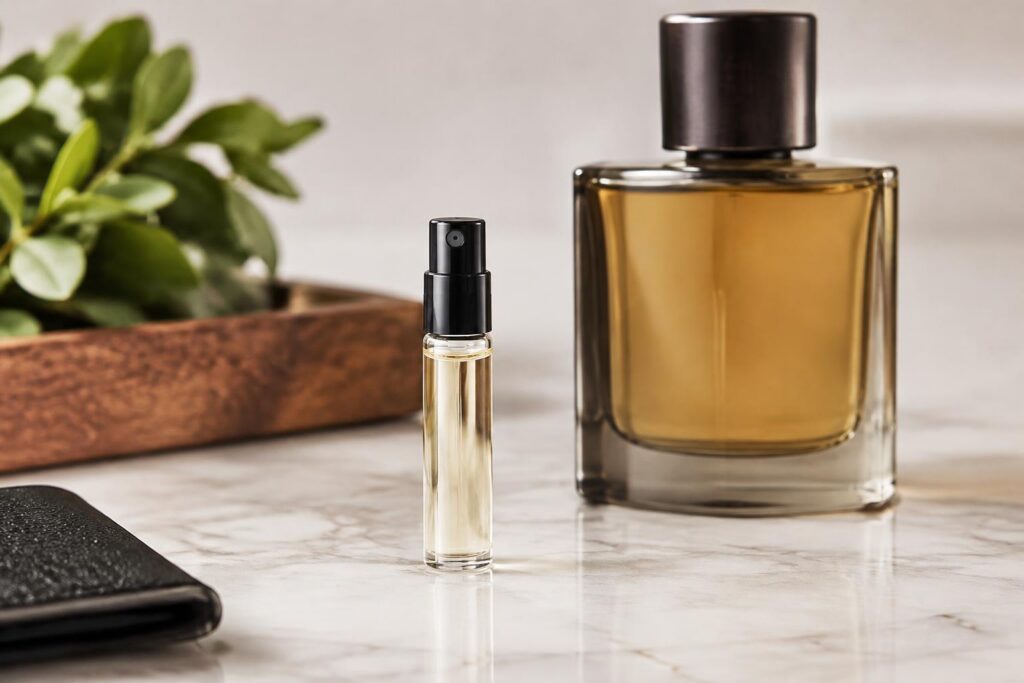 Possible Free Stetson Untamed Eau de Parfum for Men Fragrance Sample — AI-generated illustrative scene