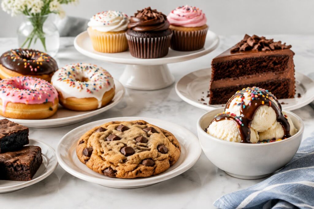 National Dessert Day Freebies and Deals for October 14-18, 2026 — AI-generated illustrative scene