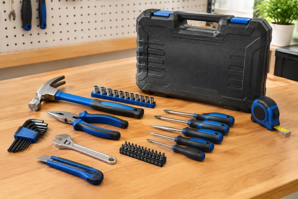 Kobalt 20-Piece Household Tool Set Only $19.98 at Lowe's — AI-generated illustrative scene