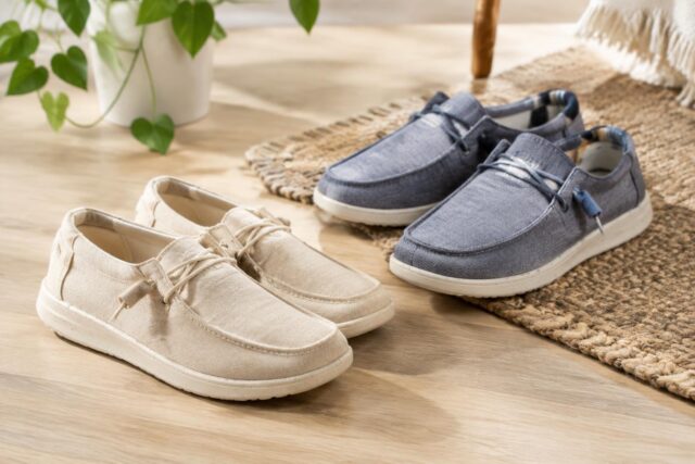 Hey Dude Wendy & Wally Shoes Up to 30% + Extra 40% Off in Cart — AI-generated illustrative scene