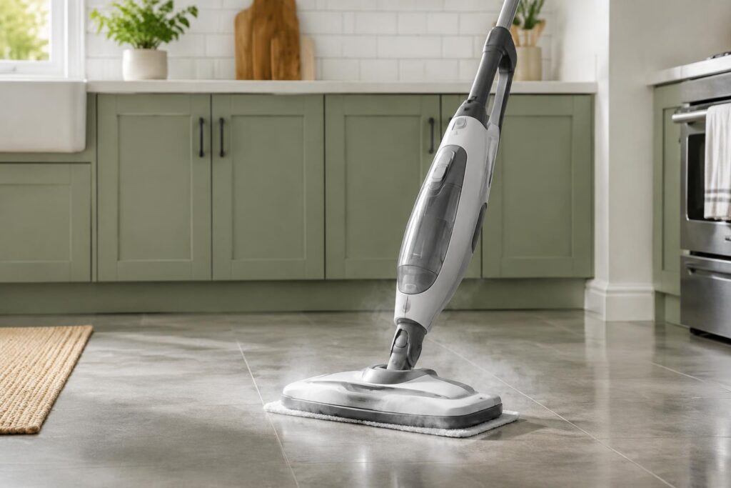 Shark Steam & Scrub Scrubbing Steam Mop — AI-generated illustrative scene