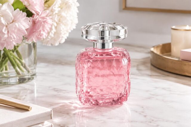 Jimmy Choo Blossom Eau de Parfum Spray 1.3 oz for $32 at Macy's — AI-generated illustrative scene