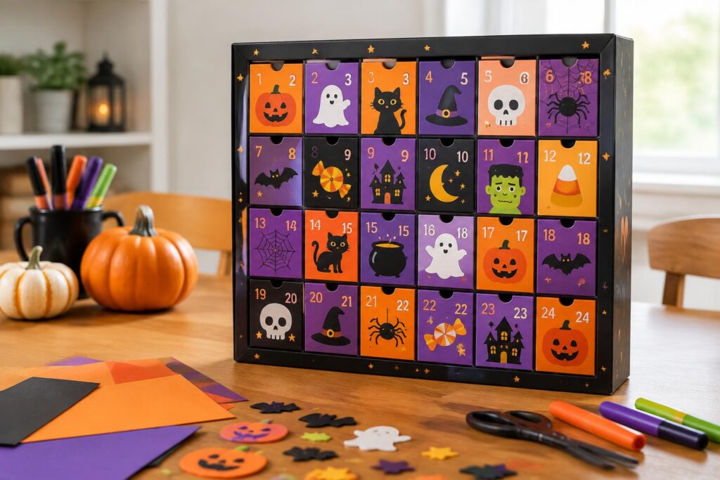 ArtSkills Halloween Advent Calendar Only $9 at Sam's Club! — AI-generated illustrative scene