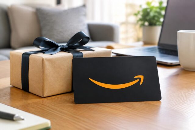 Win It Wednesday: Enter to Win a $500 Amazon Gift Card Tonight! — AI-generated illustrative scene