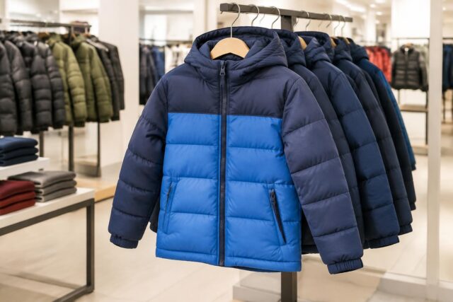 Boys’ Reebok Puffer Jackets for $23.99 at Macy’s — AI-generated illustrative scene
