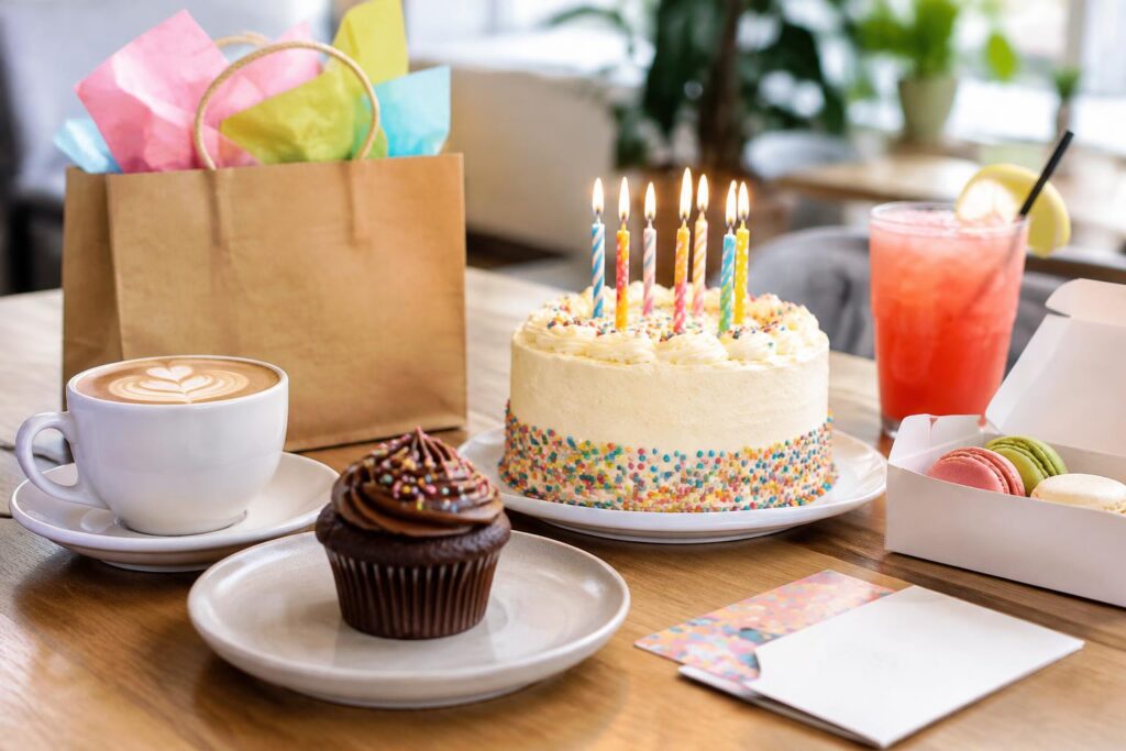 Birthday Freebies Across 197 Venues in 2026 — AI-generated illustrative scene
