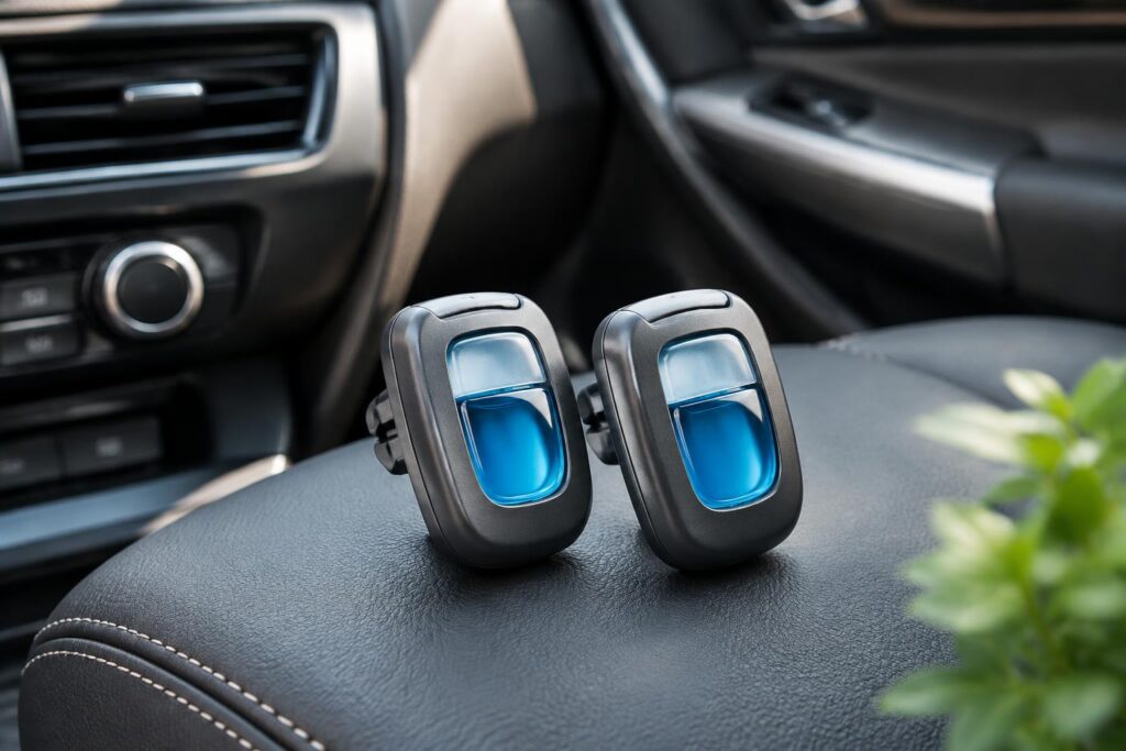 Febreze Auto Air Freshener 2-Count — AI-generated illustrative scene