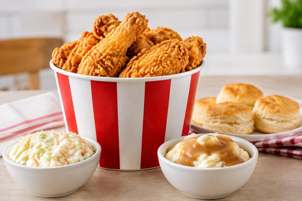 KFC $3.49 Go Bucket Deal This Thursday — AI-generated illustrative scene