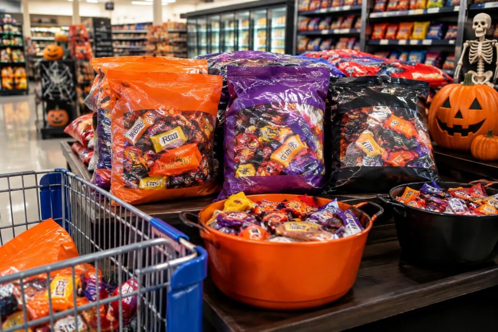Extra 33% Off Halloween Candy at Kroger – Great Deal on Bulk Bags! — AI-generated illustrative scene