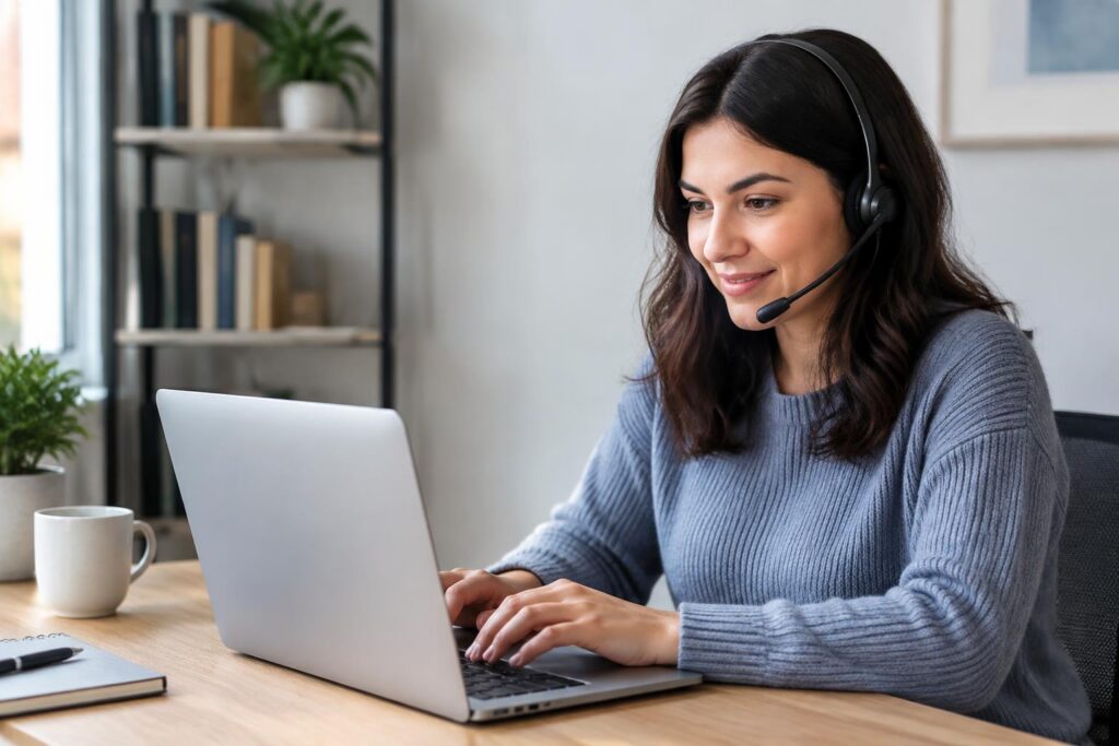 Earn Up to $19/hr as a Remote Email Support Agent at NoGigiddy — AI-generated illustrative scene
