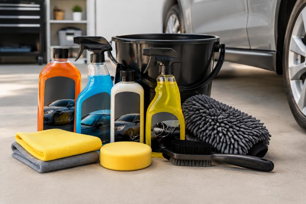 Get the Armor All 7-Piece Car Care Kit for Just $10 with Free Shipping at Lowes.com — AI-generated illustrative scene