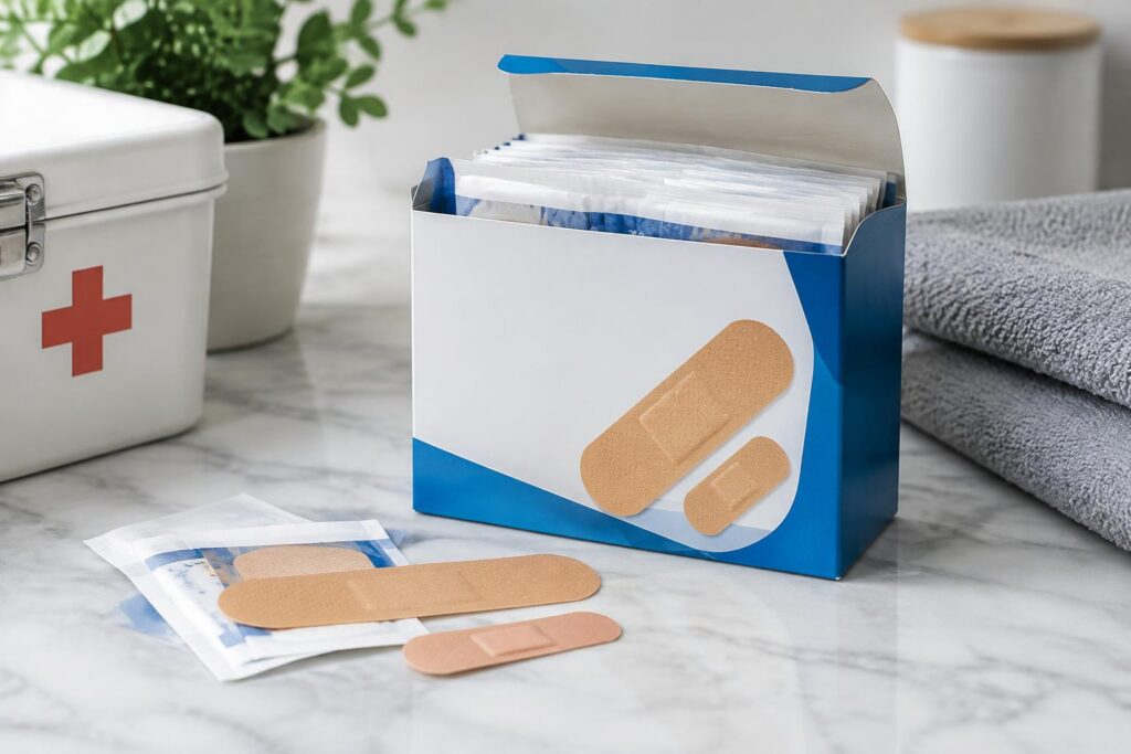CURAD Bandages 100-Count — AI-generated illustrative scene
