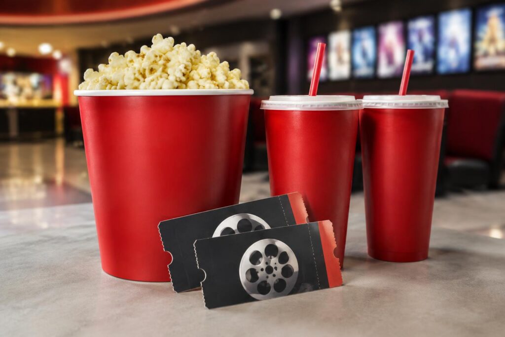 Get Two AMC Movie Tickets for $16.80 with Promo Code — AI-generated illustrative scene