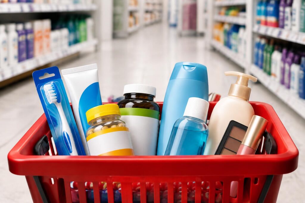 CVS Weekly Ad Preview: Savings on Oral Care, Vitamins, Beauty & More (10/18/26 - 10/24/26) — AI-generated illustrative scene