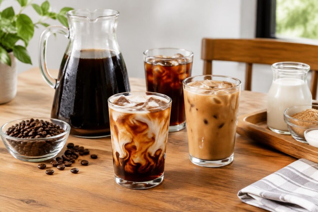 Apply to Host a Free Cold Brew Creations Party Pack from Ripple Street — AI-generated illustrative scene