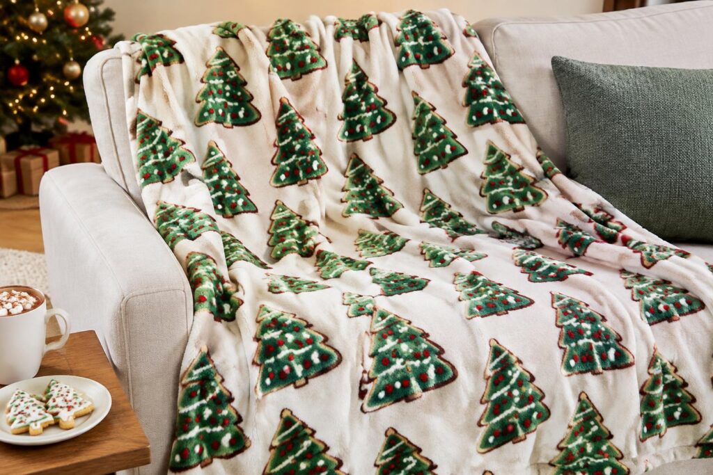 Love Little Debbie Christmas Trees? You NEED This Blanket — AI-generated illustrative scene