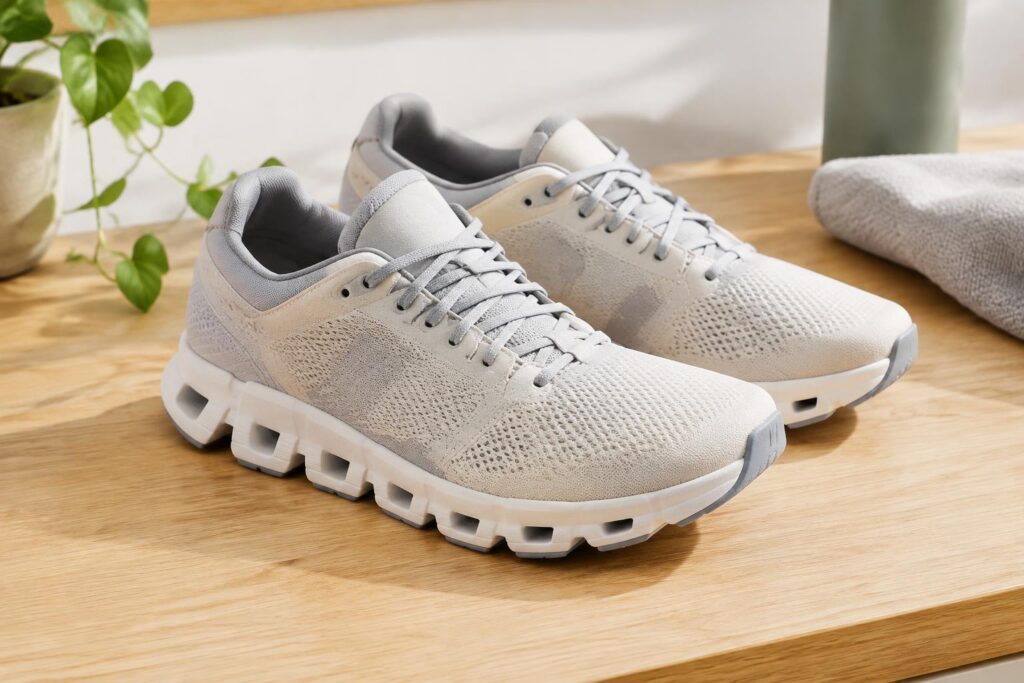 On Cloud 6 Versa Women’s Shoes for $90 with Free Shipping — AI-generated illustrative scene
