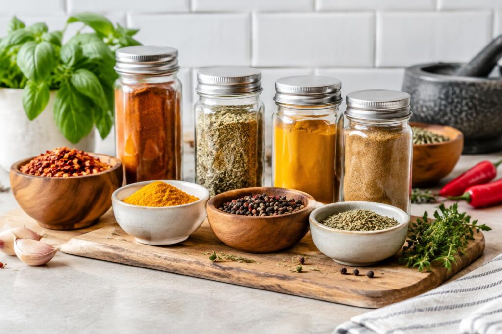 GO! Amazon Spices from 55¢ Shipped — AI-generated illustrative scene