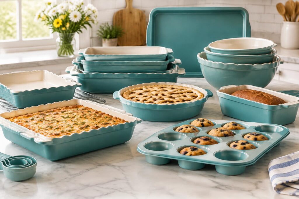 HUGE The Pioneer Woman 20-Piece Bake Set — AI-generated illustrative scene