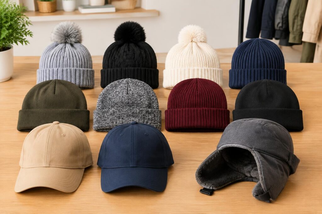 12 Walmart Hats & Beanies — AI-generated illustrative scene