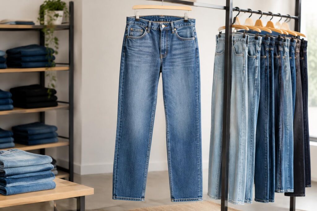 American Eagle Jeans — AI-generated illustrative scene