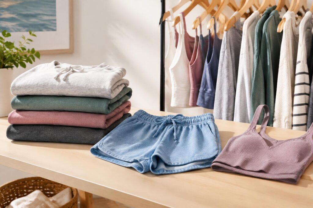 Up to 80% off: Aerie Clothes on Clearance at Aerie — AI-generated illustrative scene