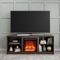 Mainstay Fire Place TV Stand Price Drop Deal