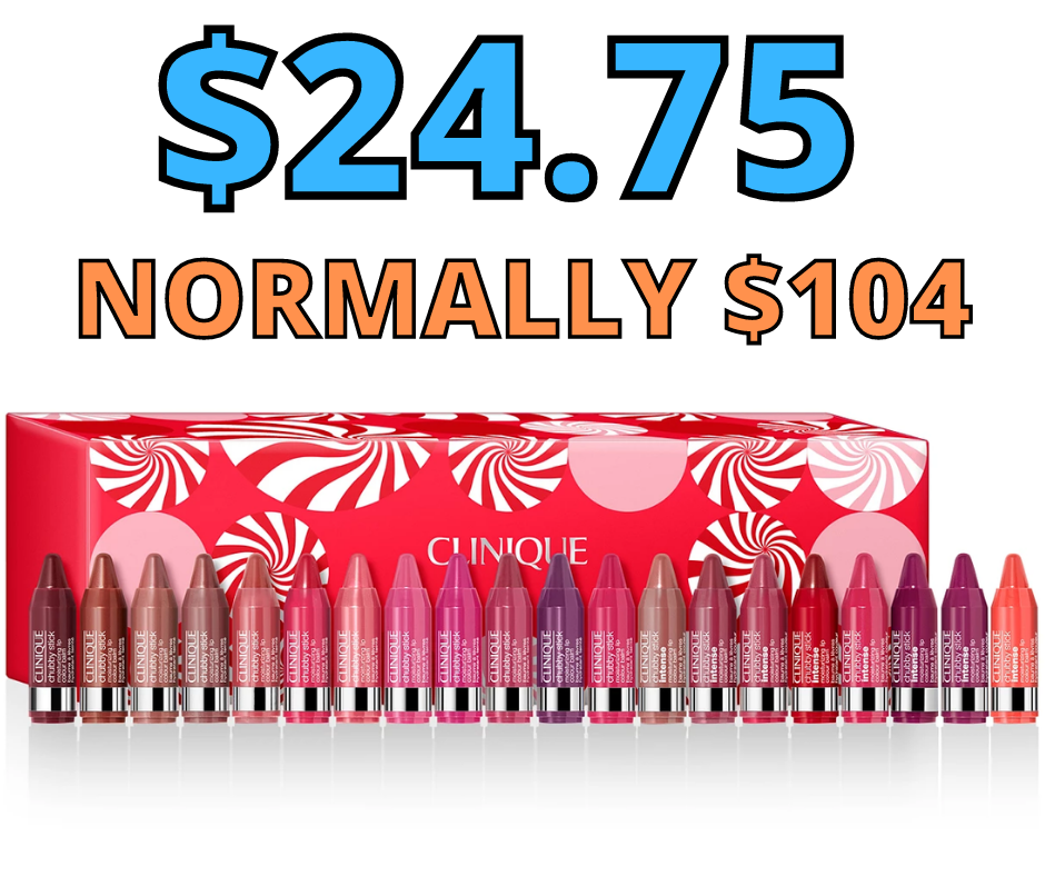 20-Pc. The Chubbettes Lipstick Set ONLY $25 (WAS $104)