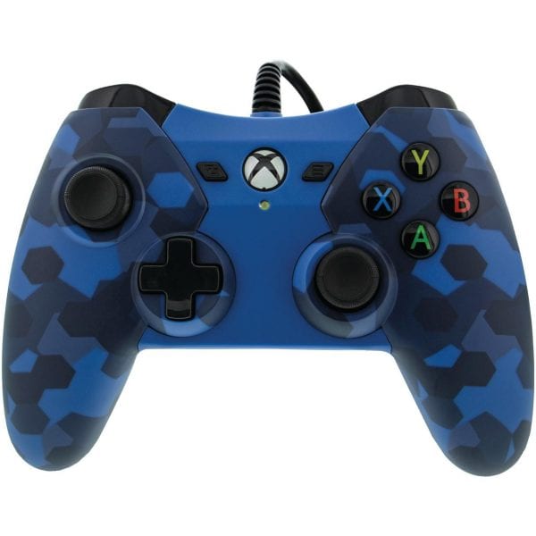 Walmart Clearance! XBOX 1 Wired Midnight Blue Camo Controller JUST $5!