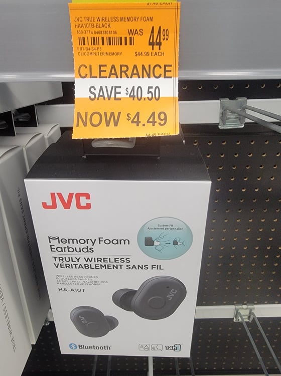 JVC Wireless Earbuds INSANE Savings at Walgreens!