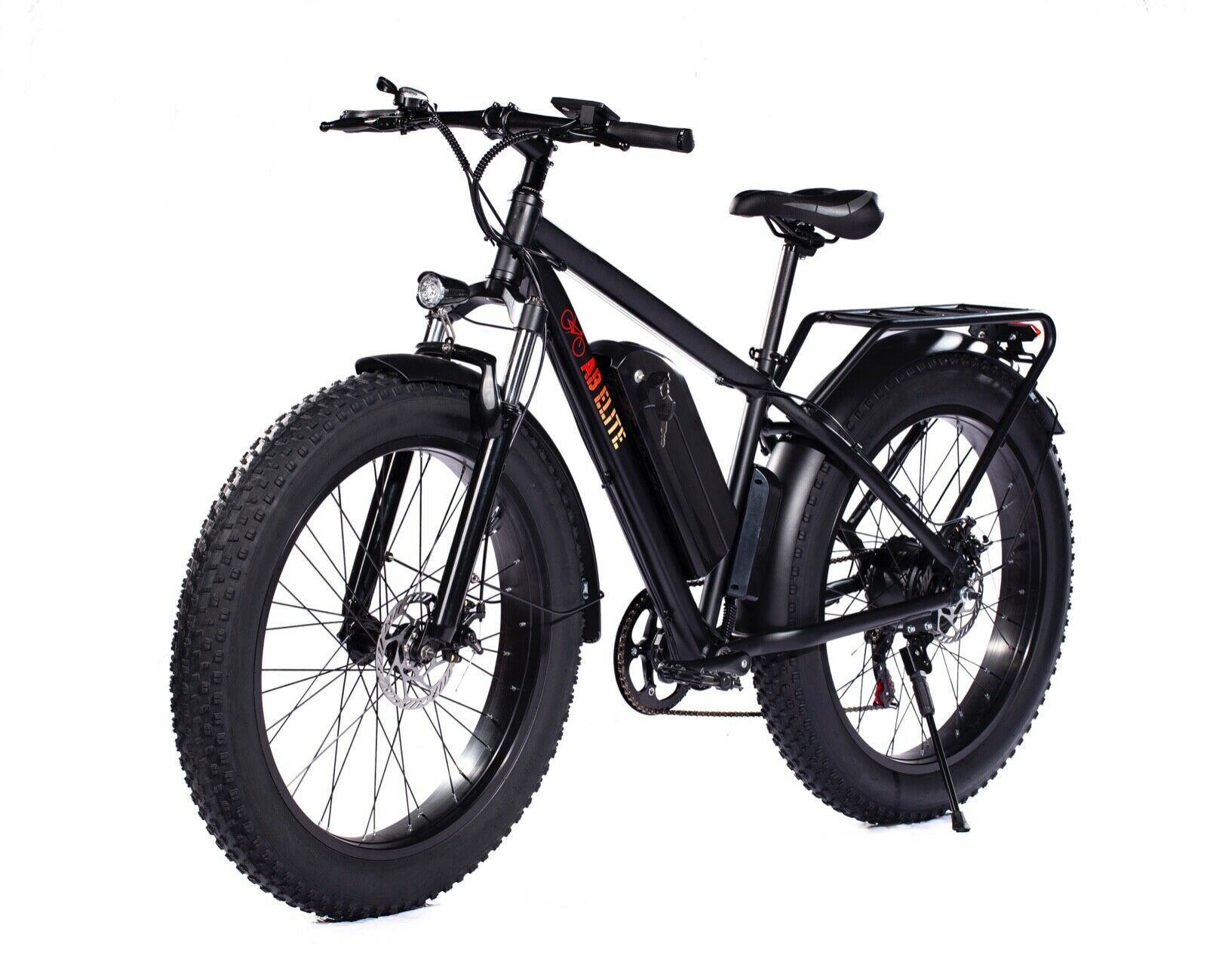 26" TRUE ✅ 1000W Electric E Bike Fat Tire Snow Mountain Bicycle Li-Battery
