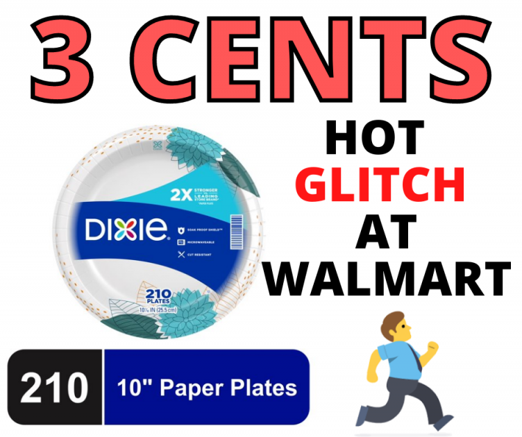 Another Walmart Glitch This Time On Paper Plates