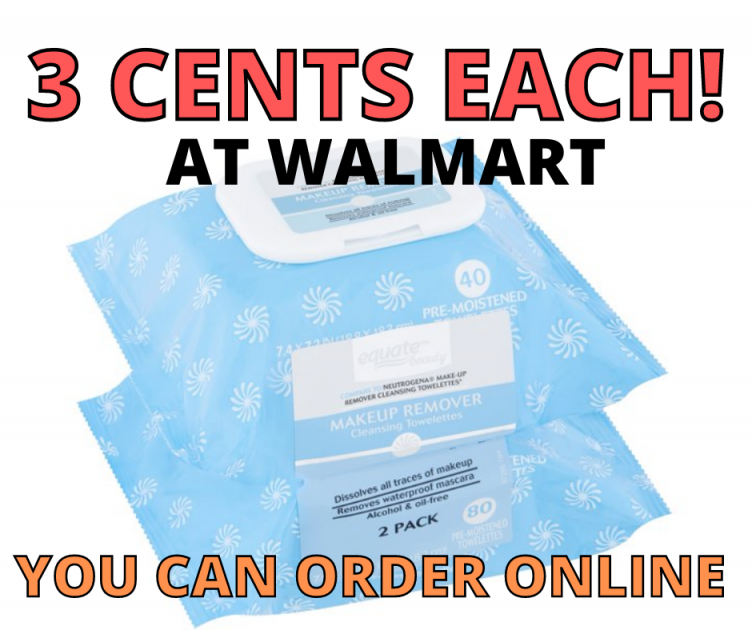 Equate Makeup Wipes Only 3 Cents Each! RUUUNNN!