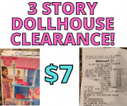 3 STORY DOLLHOUSE CLEARANCE