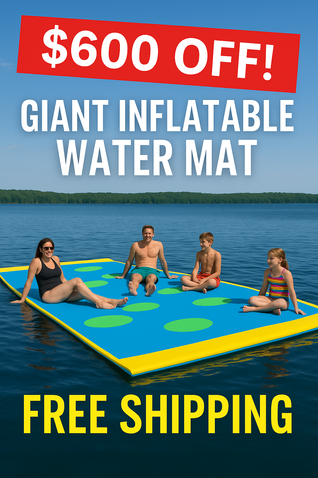 $600 Off This Giant Inflatable Water Mat + Free Shipping! 317B5Be7 0F8A 4E1C 8B86 1B9A502D2Bcb