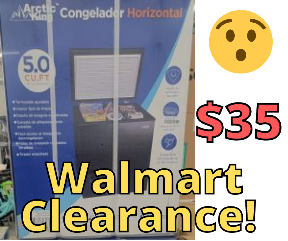 Arctic King Chest Freezer HOT Clearance Item at Walmart!