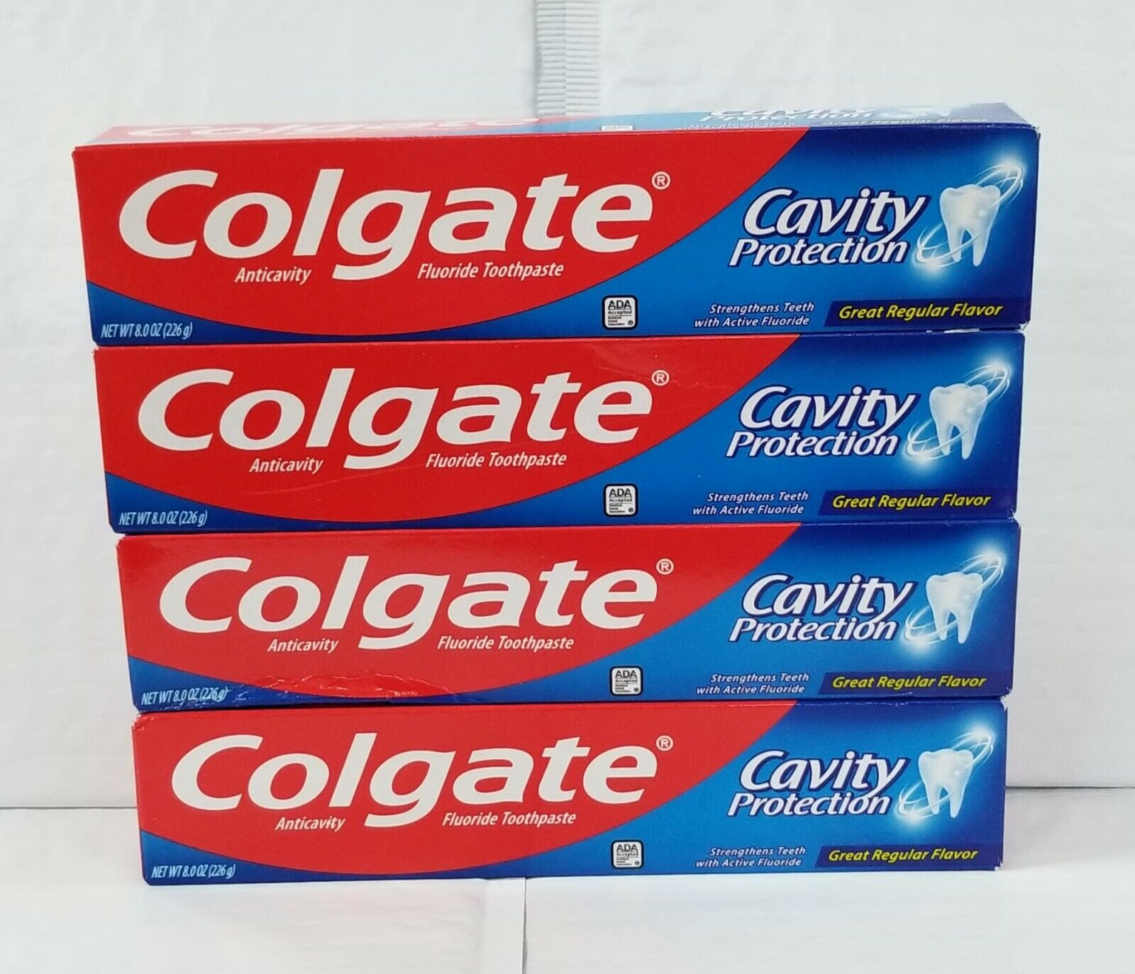 4 Colgate Cavity Protection Fluoride Toothpaste 8 Oz