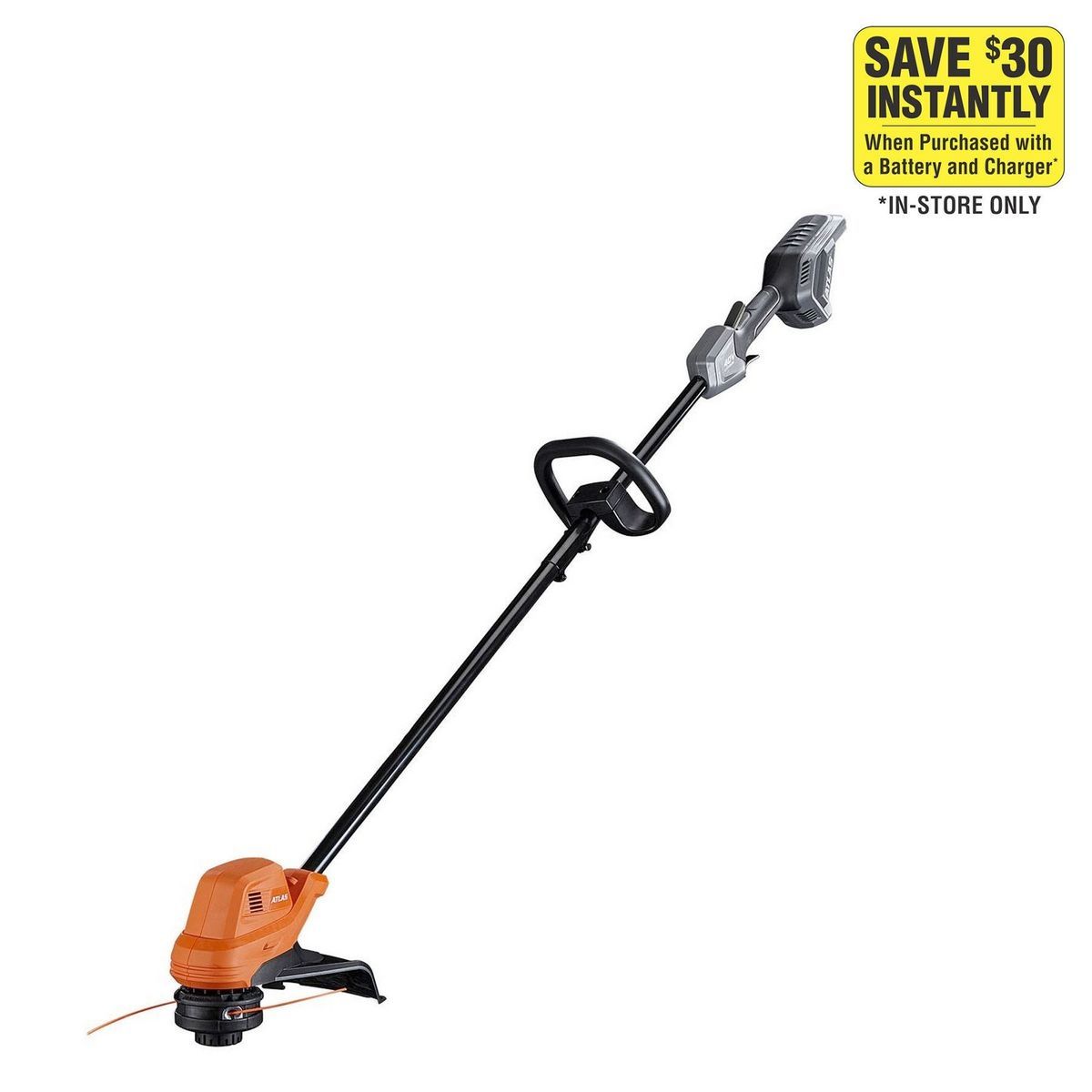 40V Cordless 15 In. String Trimmer - Tool Only on Sale At Harbor Freight Tools