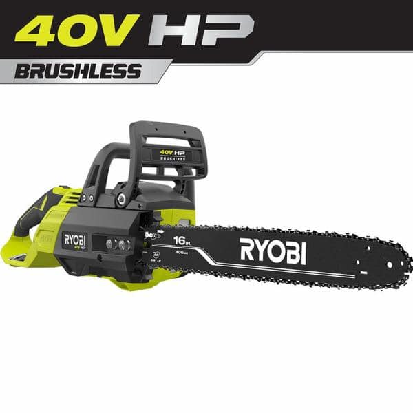 40V HP Brushless 16 in. Cordless Battery Chainsaw (Tool Only) on Sale At The Home Depot