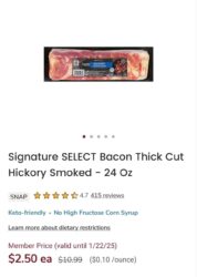 RUN! BACON 80% OFF WHAT A DEAL!!!